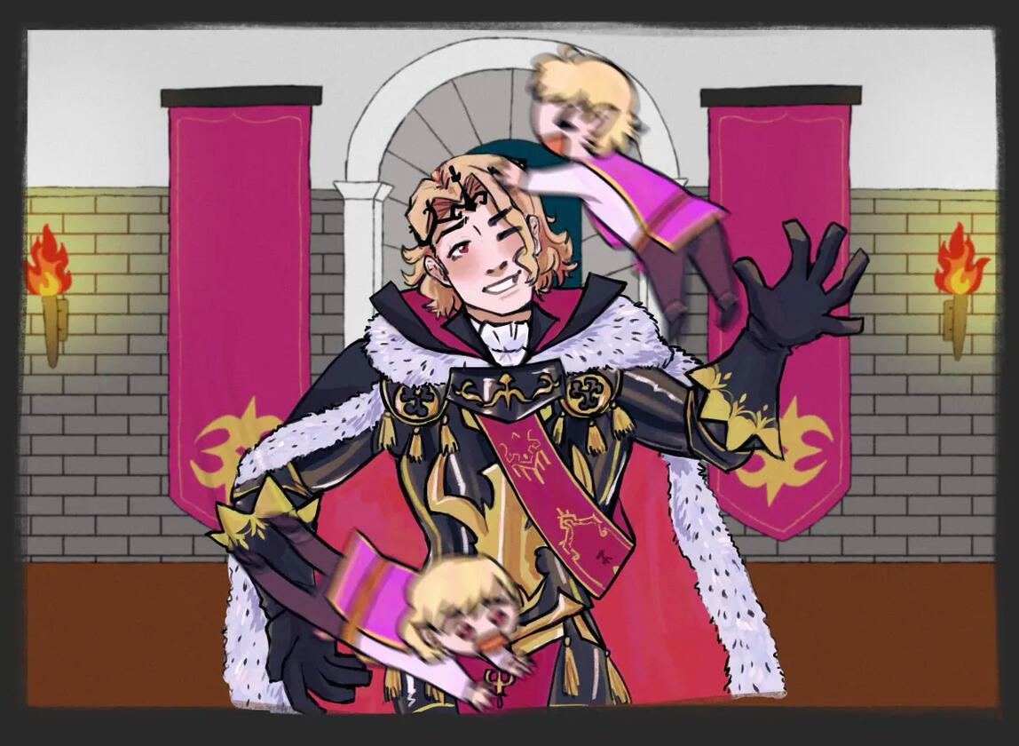 The King and His Dragons StrawburryUsagi and me, fic by Blazing VanP
