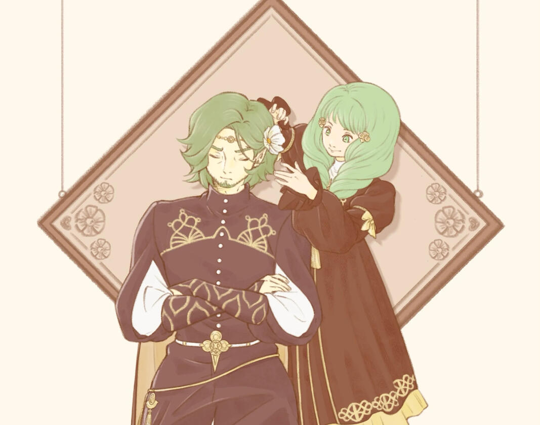 Seteth and Flayn Alterigo